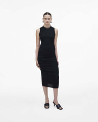 Marc Jacobs The Leather J Marc Heeled Sandal Black SHOES