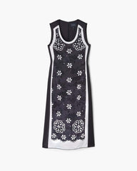Marc Jacobs Trompe L'Oeil Eyelet Dress Black/White READY TO WEAR|NEW ARRIVALS