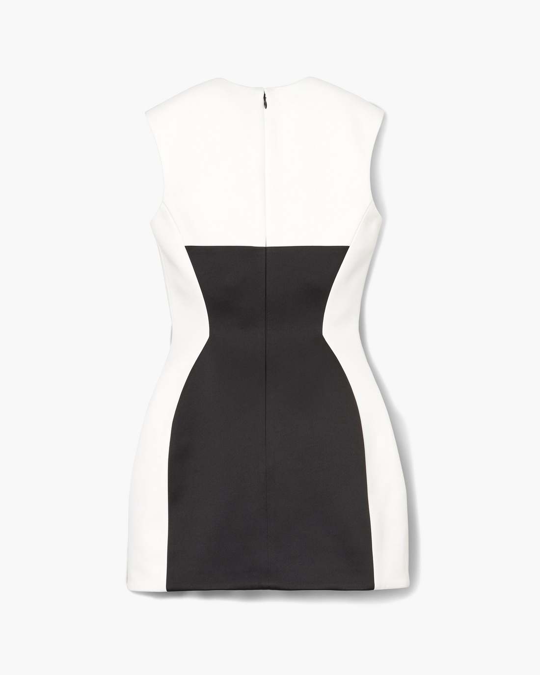 Marc Jacobs Seamed Up Satin Dress Black/White READY TO WEAR|NEW ARRIVALS