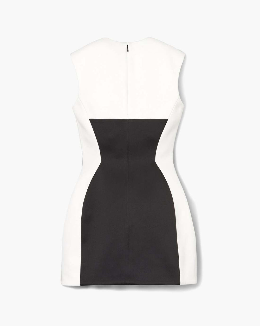 Marc Jacobs Seamed Up Satin Dress Black/White READY TO WEAR|NEW ARRIVALS