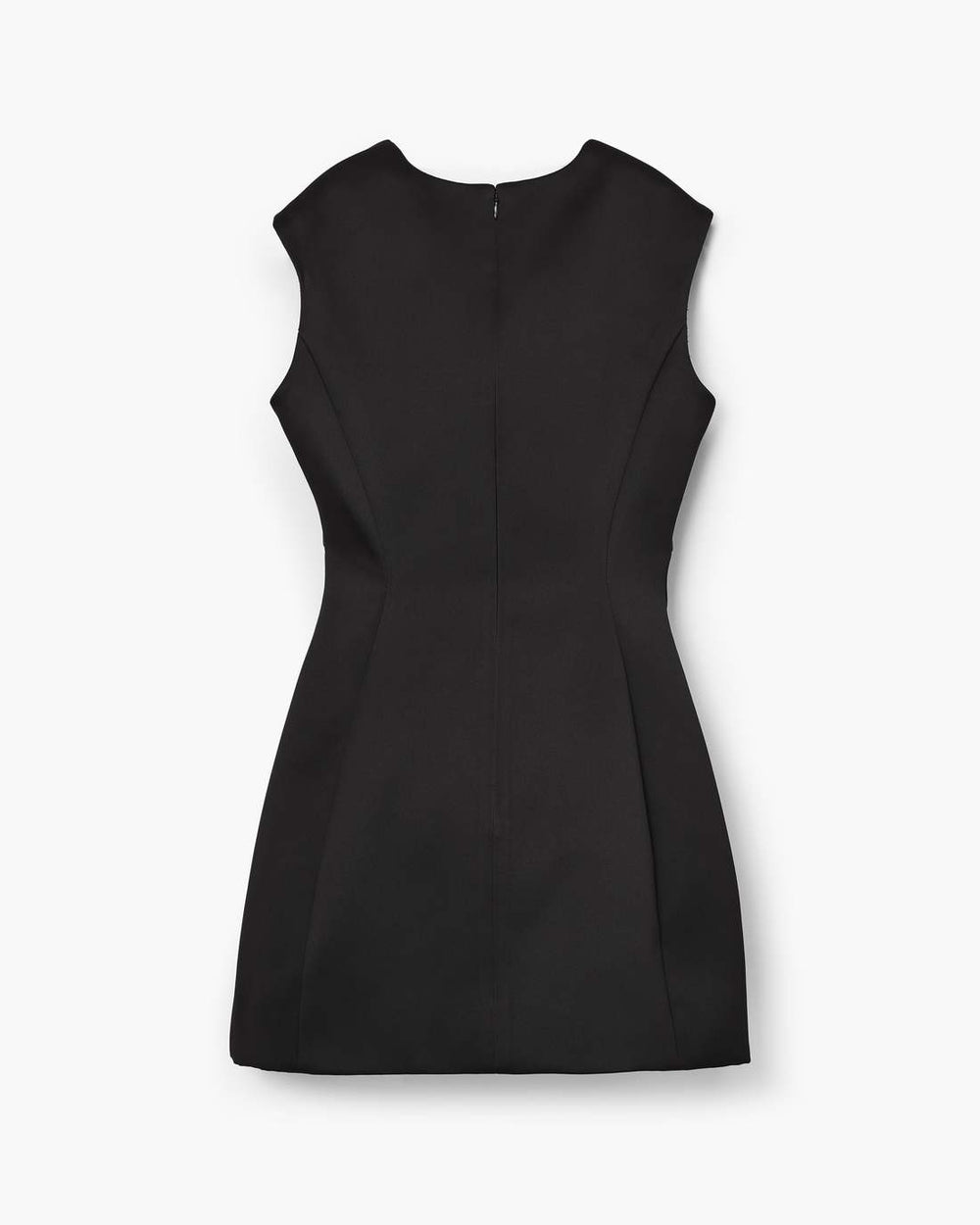 Marc Jacobs Seamed Up Satin Dress Black READY TO WEAR