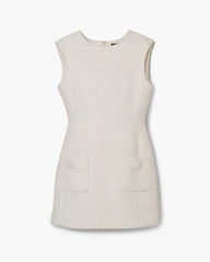 Marc Jacobs Sculptural Tweed Dress Ivory READY TO WEAR