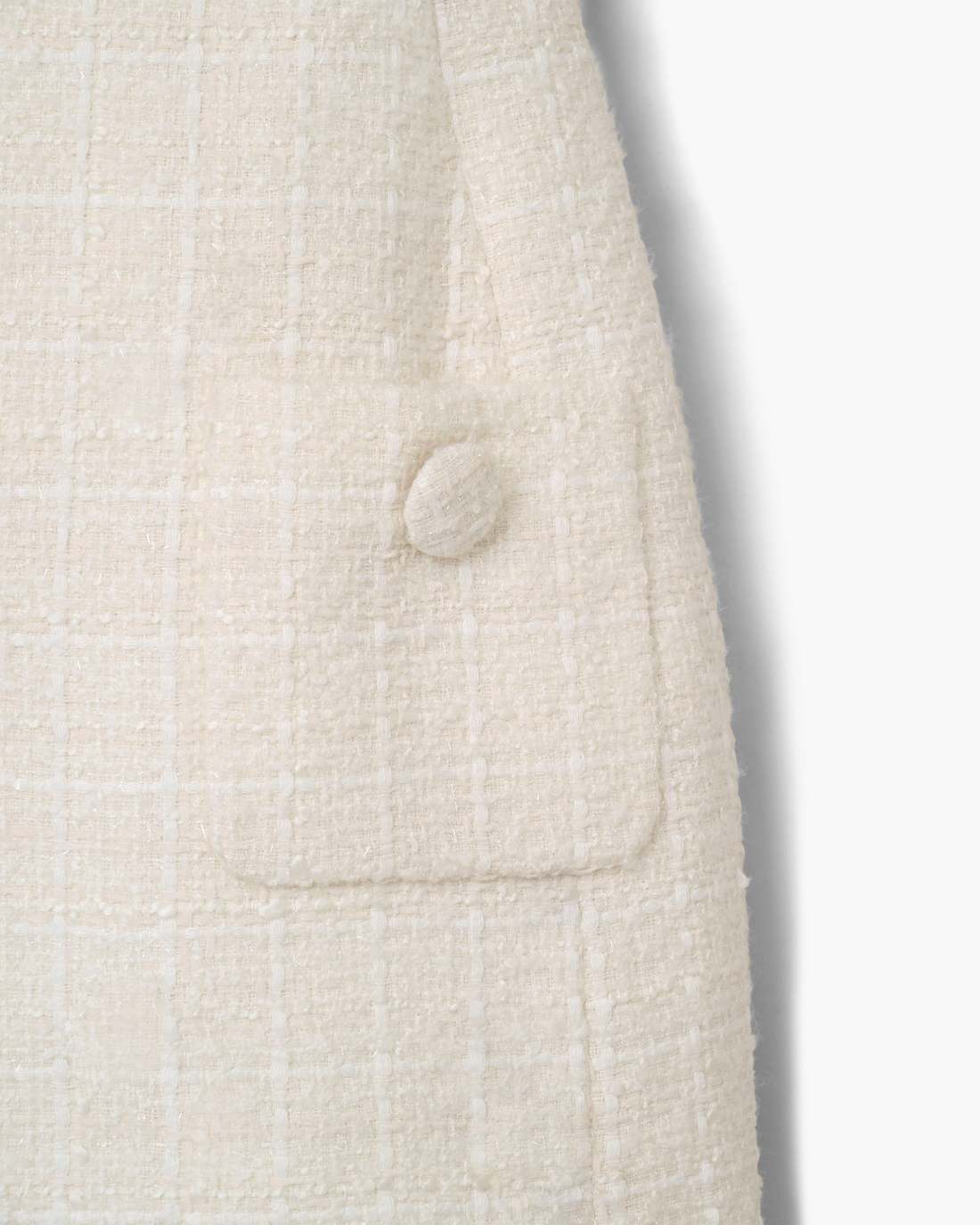 Marc Jacobs Sculptural Tweed Dress Ivory READY TO WEAR