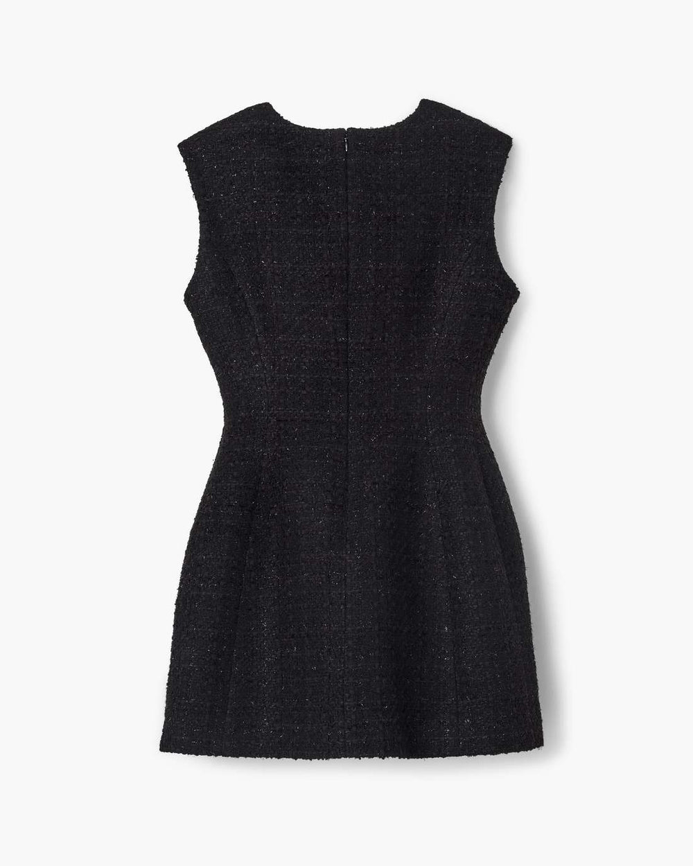 Marc Jacobs Sculptural Tweed Dress Black READY TO WEAR