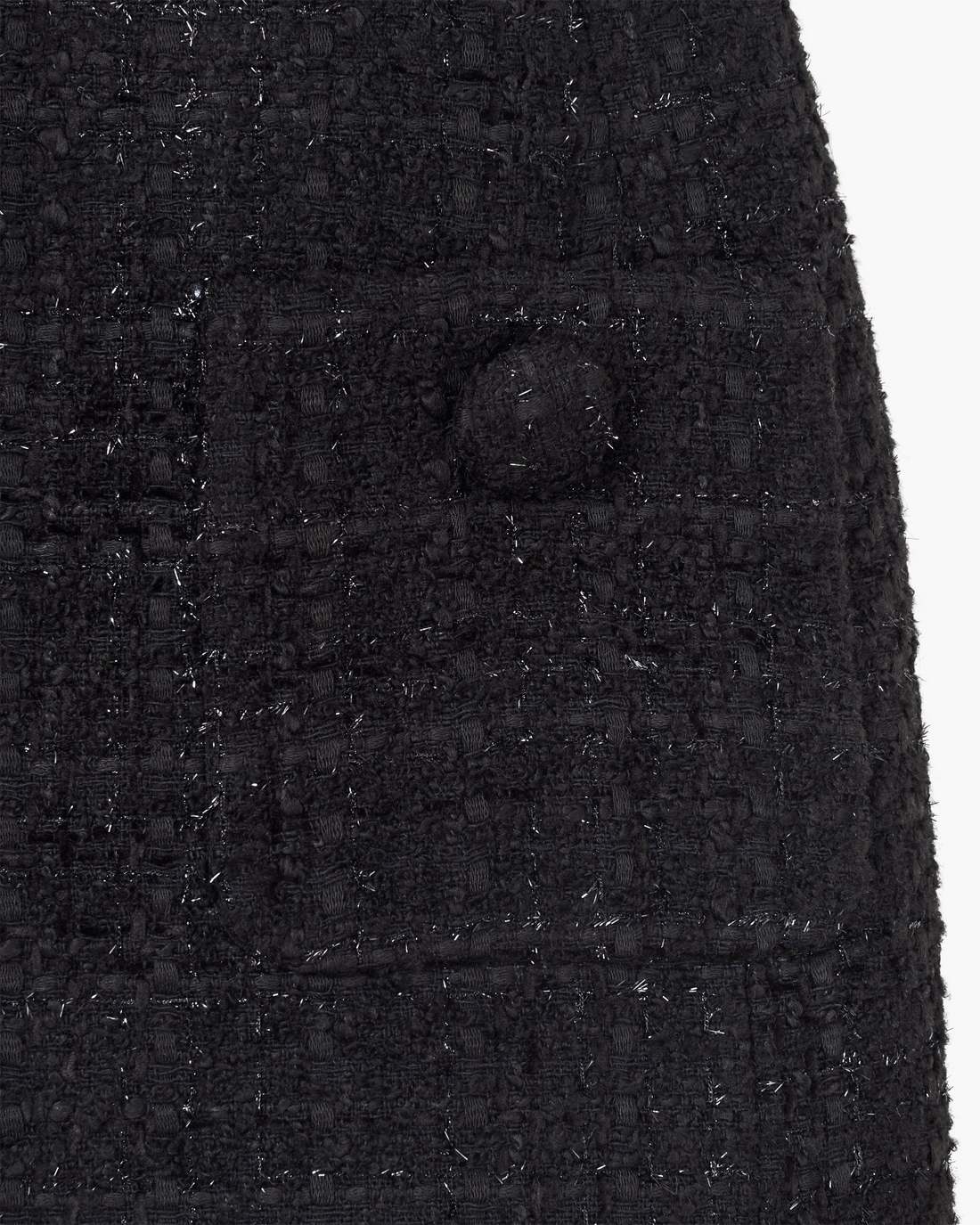 Marc Jacobs Sculptural Tweed Dress Black READY TO WEAR