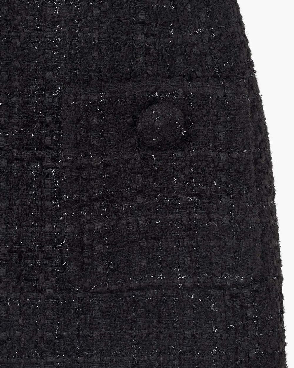 Marc Jacobs Sculptural Tweed Dress Black READY TO WEAR