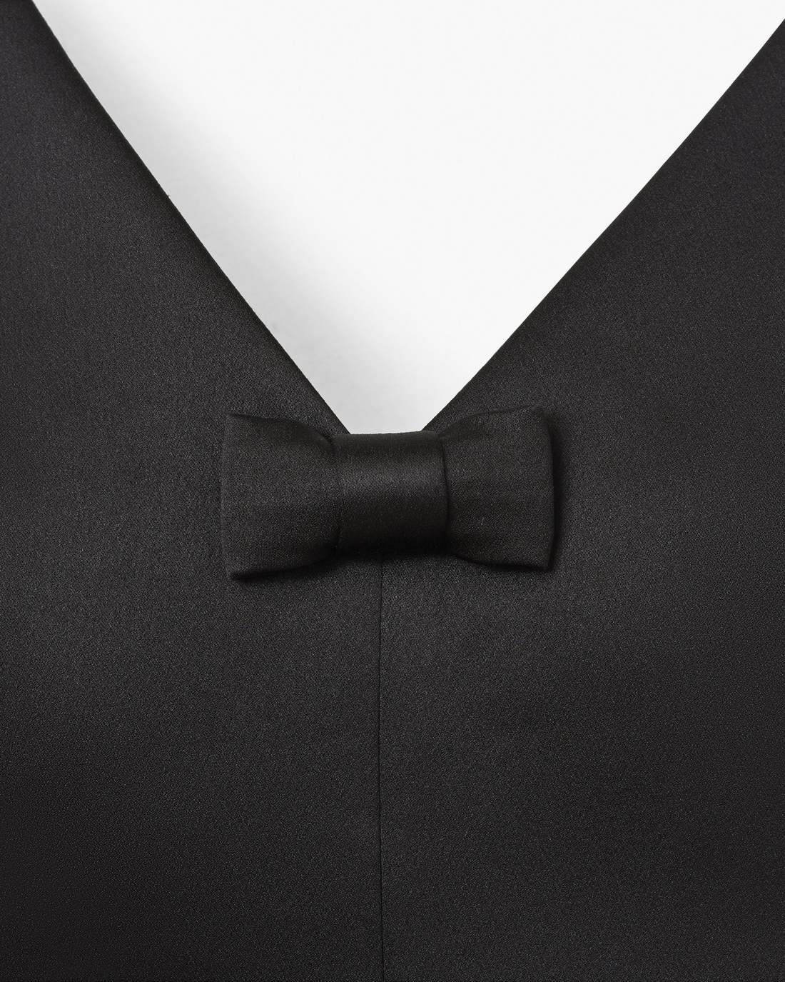 Marc Jacobs Satin Bow Dress Black READY TO WEAR
