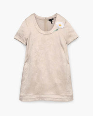 Marc Jacobs Crushed Satin Dress Champagne READY TO WEAR