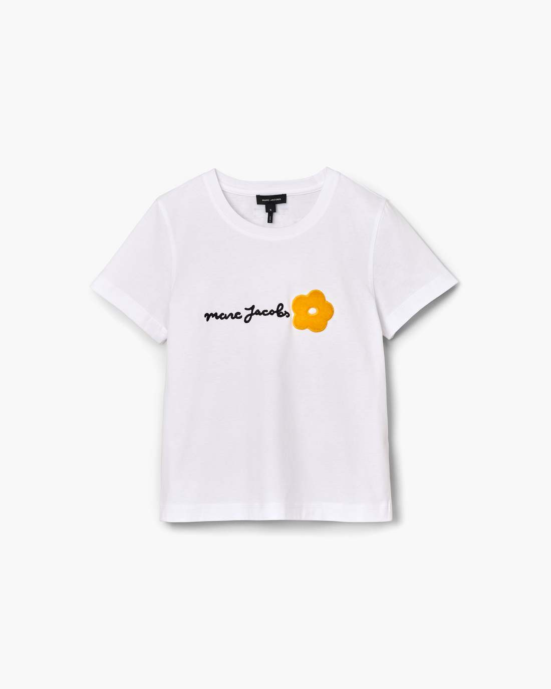 Marc Jacobs Daisy Logo Slim Tee White READY TO WEAR