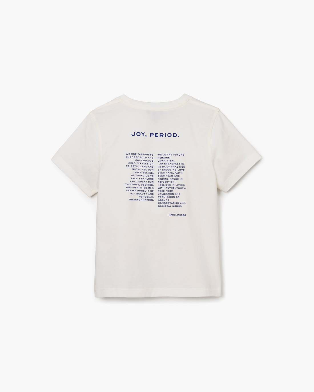 Marc Jacobs Joy. Slim Tee White READY TO WEAR