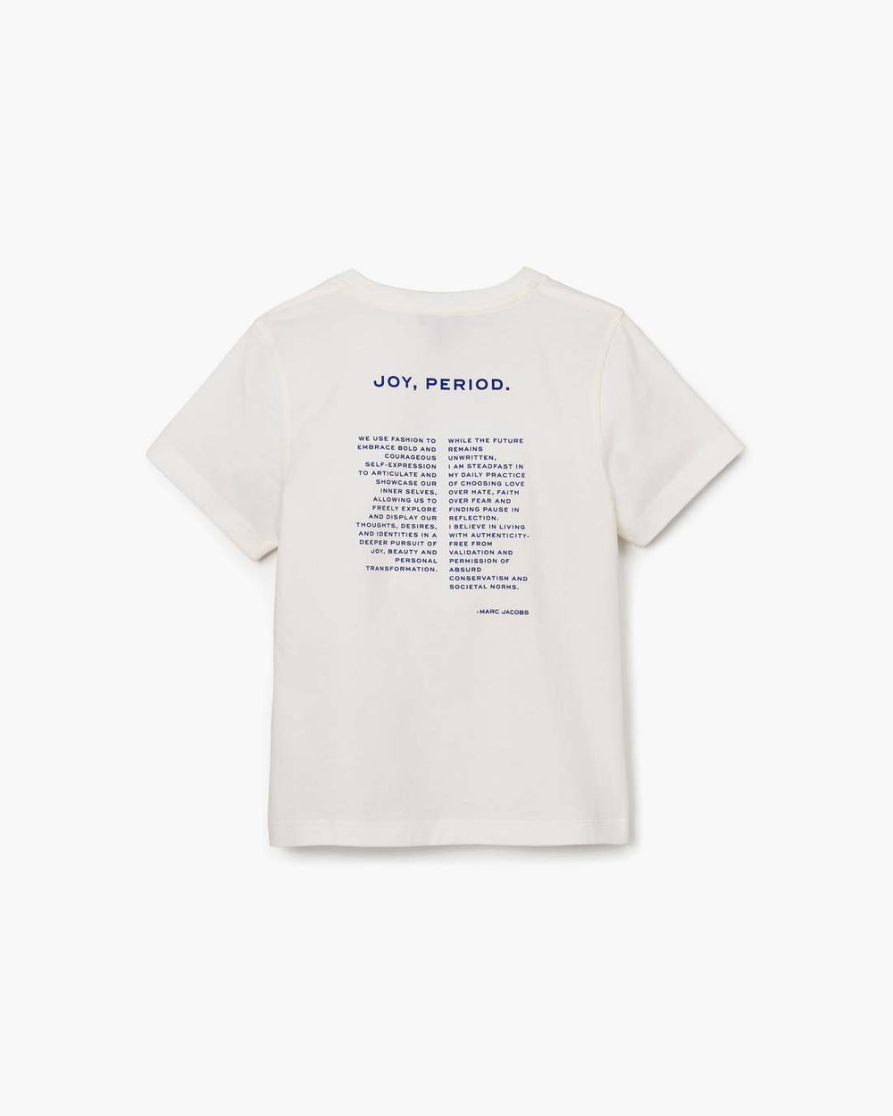 Marc Jacobs Joy. Slim Tee White READY TO WEAR
