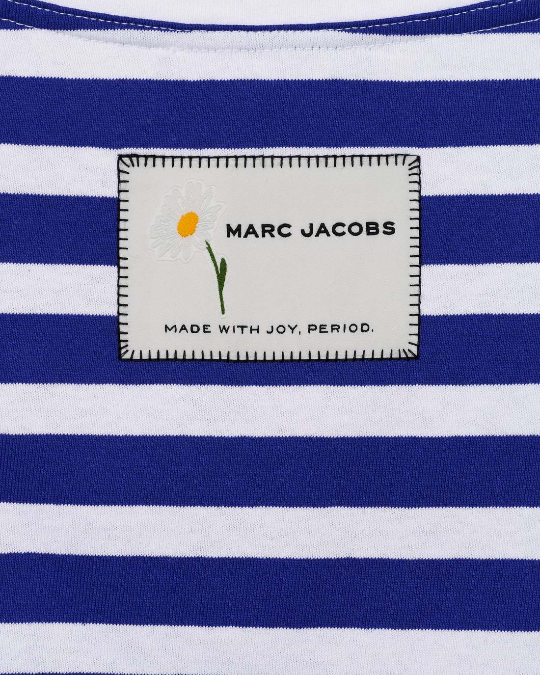 Marc Jacobs Daisy Striped Longsleeve Pansy/White READY TO WEAR