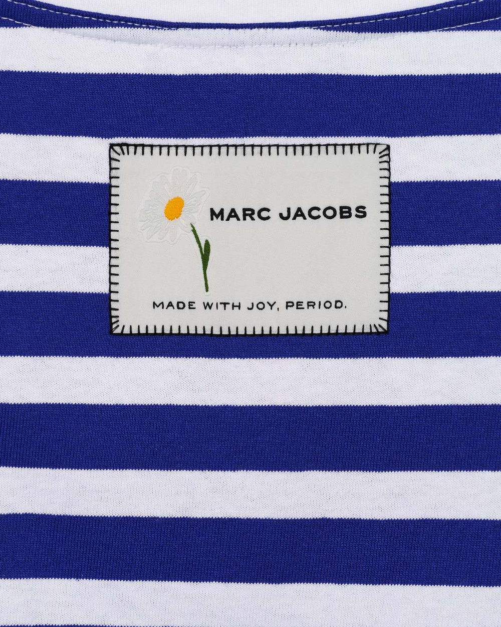 Marc Jacobs Daisy Striped Longsleeve Pansy/White READY TO WEAR