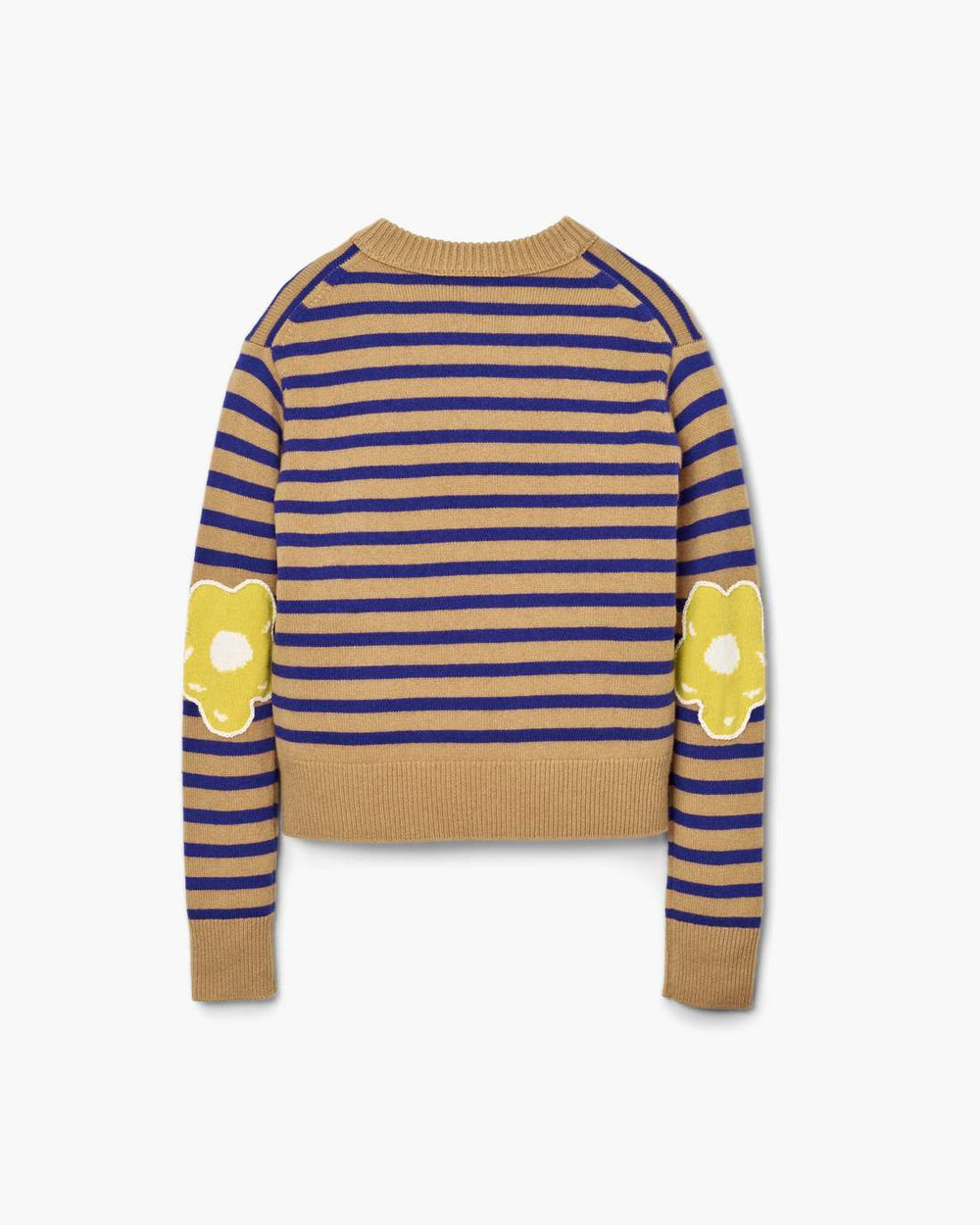 Marc Jacobs Joy Striped Crewneck Camel/Pansy READY TO WEAR