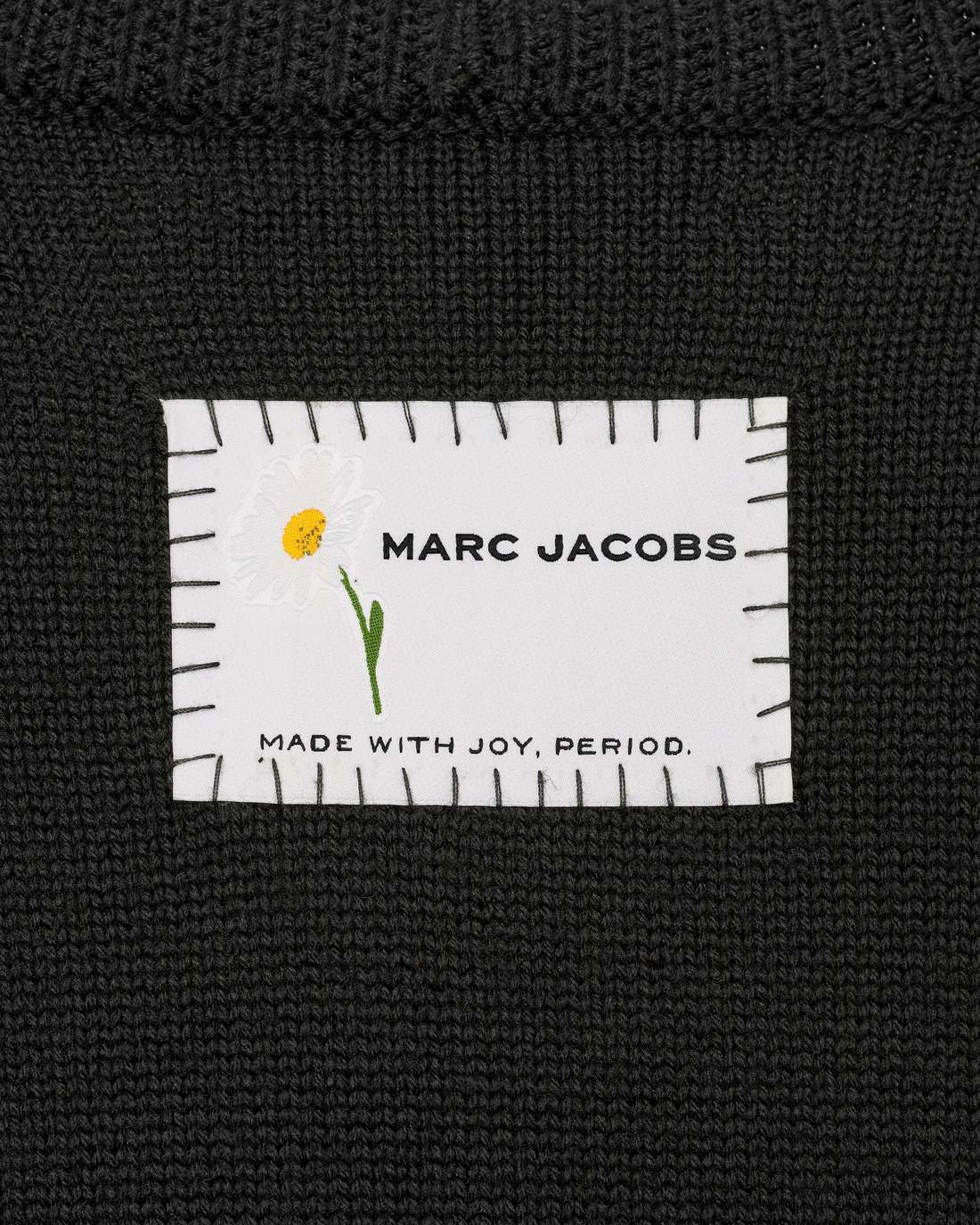 Marc Jacobs Marc Is Joy Jacquard Crewneck Black READY TO WEAR