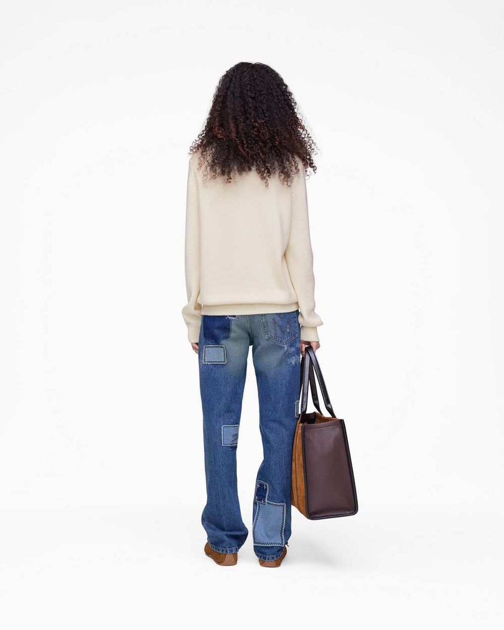 Marc Jacobs Marc Is Joy Jacquard Crewneck Ivory READY TO WEAR|NEW ARRIVALS