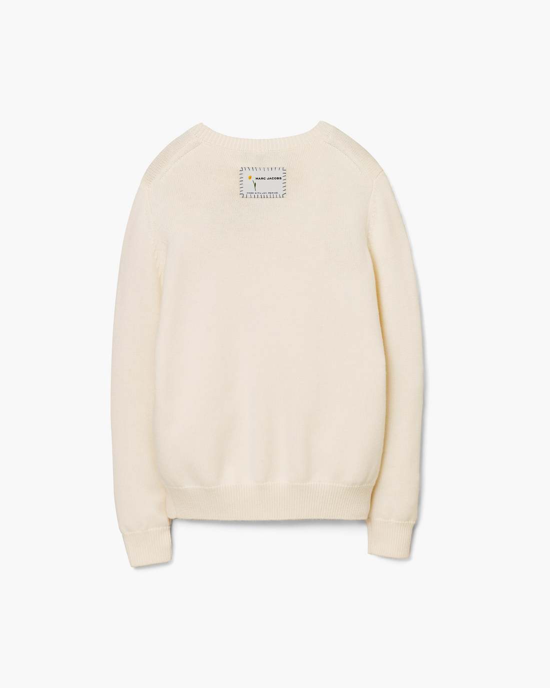 Marc Jacobs Marc Is Joy Jacquard Crewneck Ivory READY TO WEAR|NEW ARRIVALS