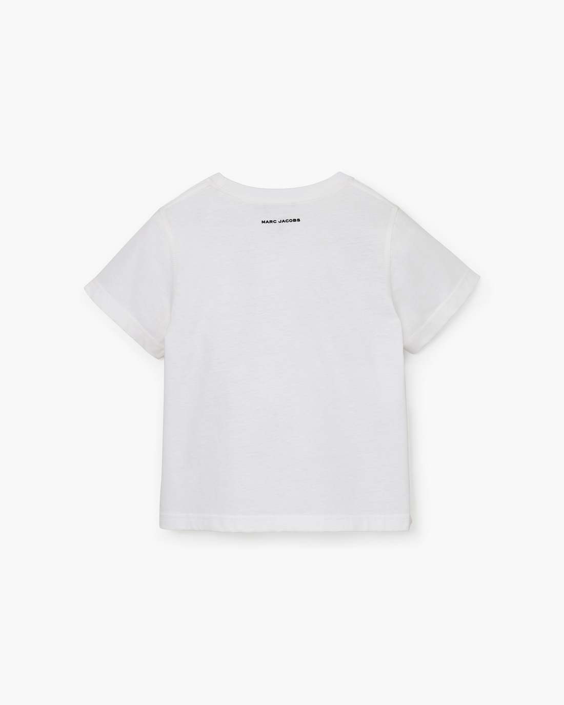 Marc Jacobs Trompe L'Oeil Eyelet Slim Tee White Multi READY TO WEAR