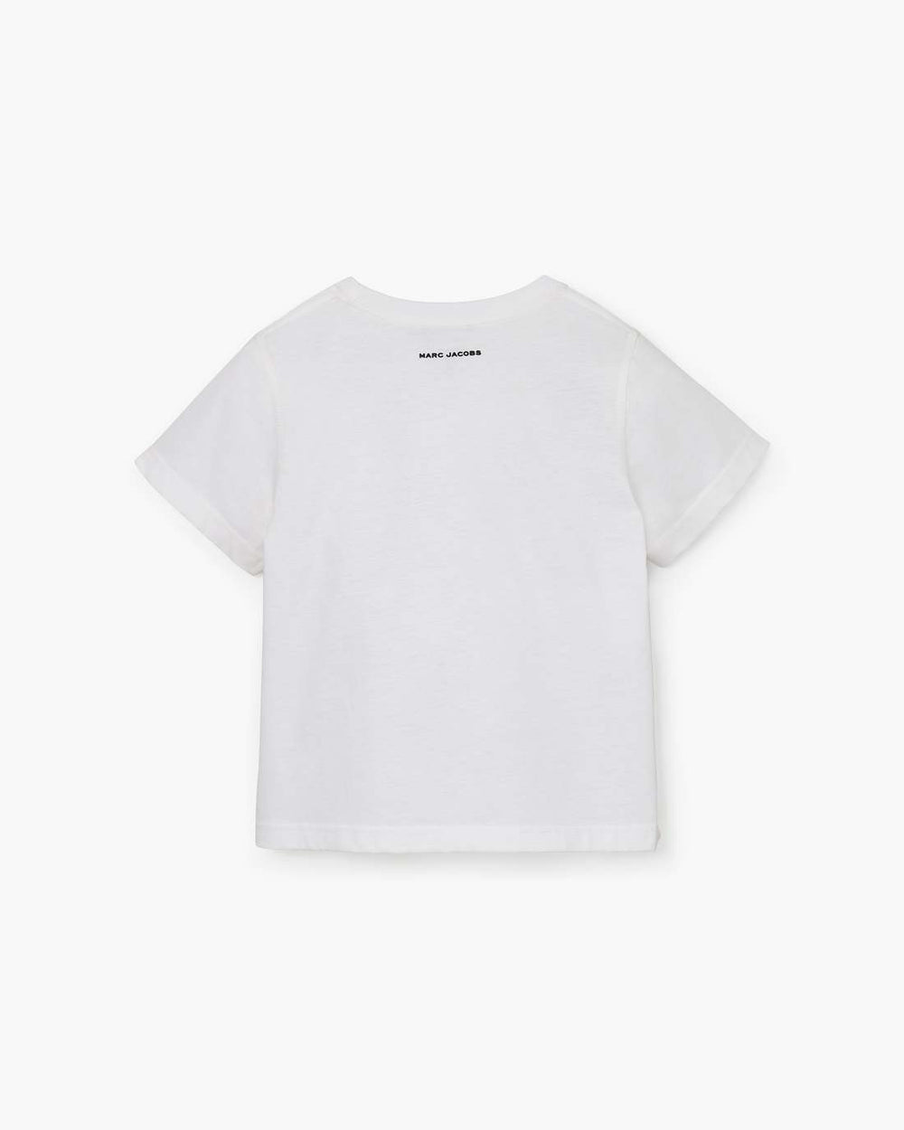 Marc Jacobs Trompe L'Oeil Eyelet Slim Tee White Multi READY TO WEAR