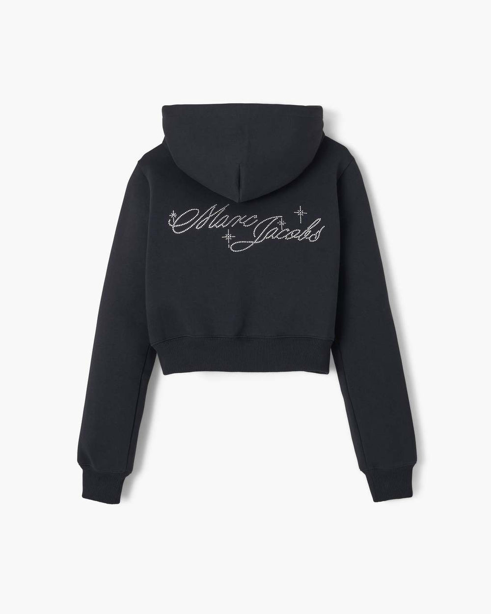 Marc Jacobs Charm Cropped Hoodie Black READY TO WEAR