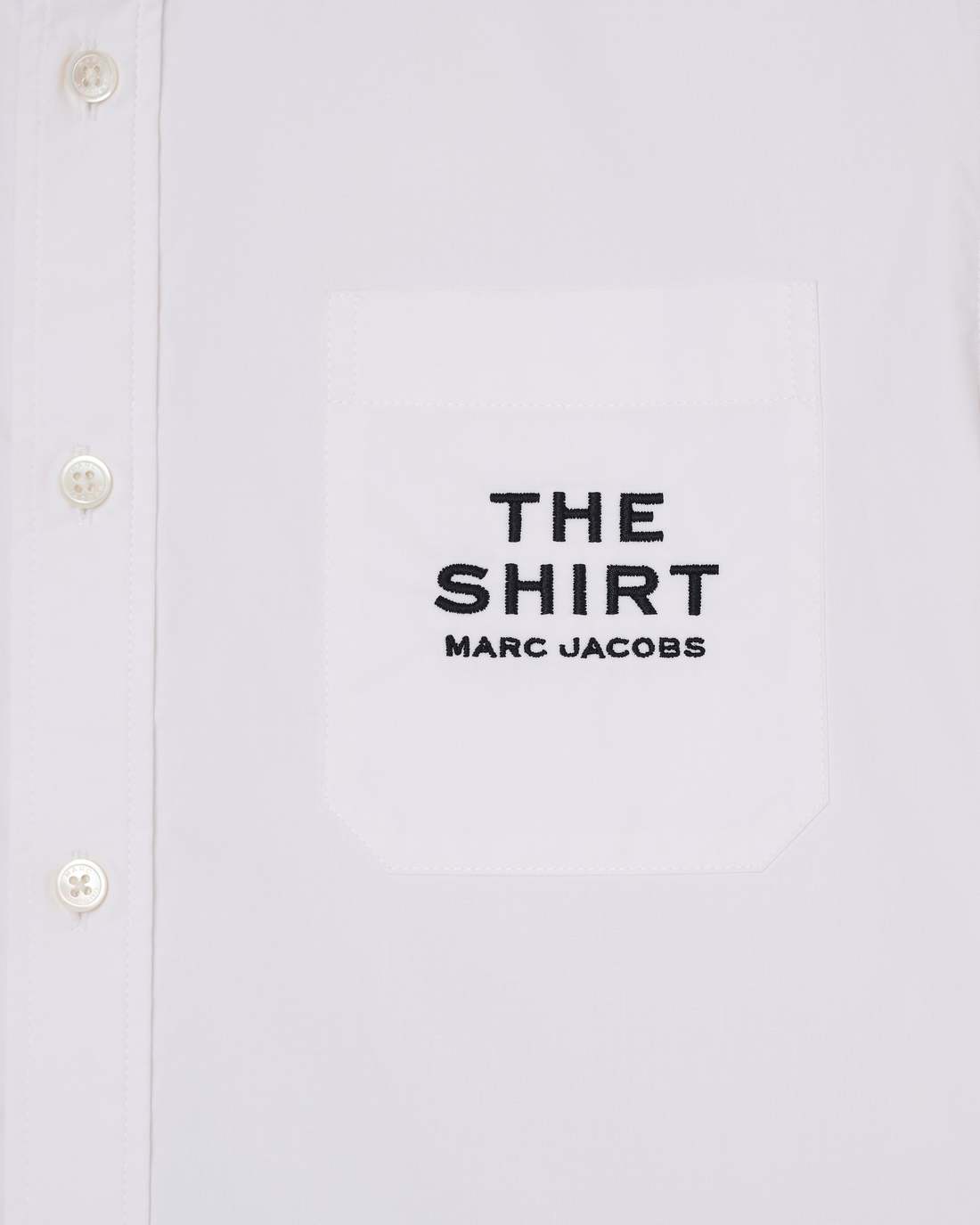 Marc Jacobs THE CROPPED FEMME SHIRT White READY TO WEAR