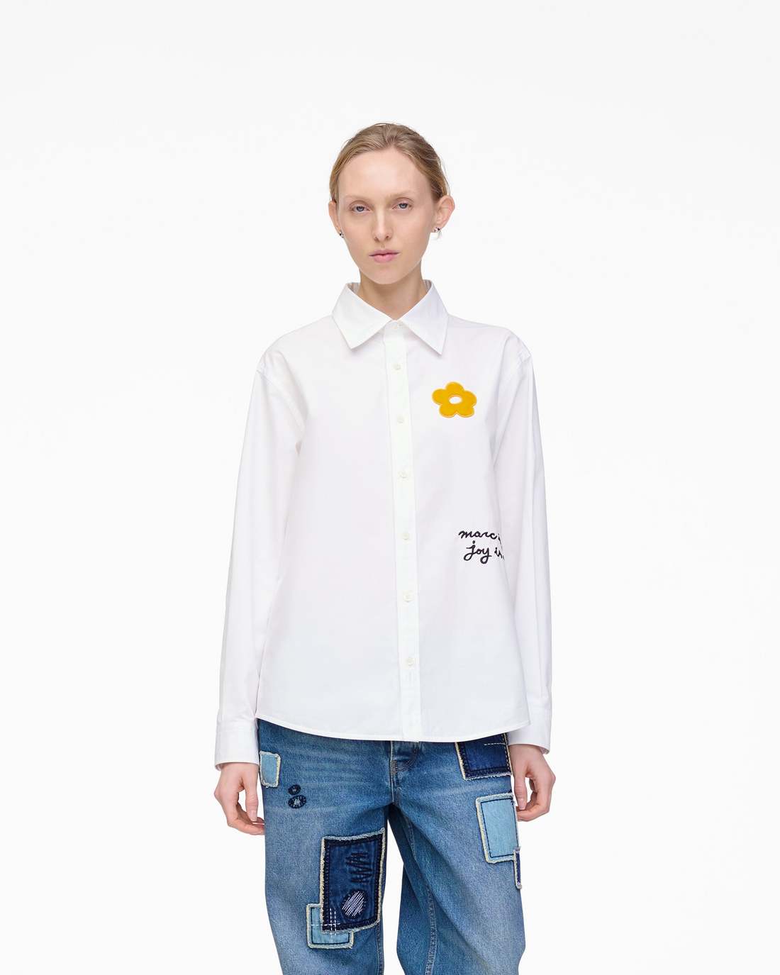 Marc Jacobs Marc Is Joy Shirt White READY TO WEAR