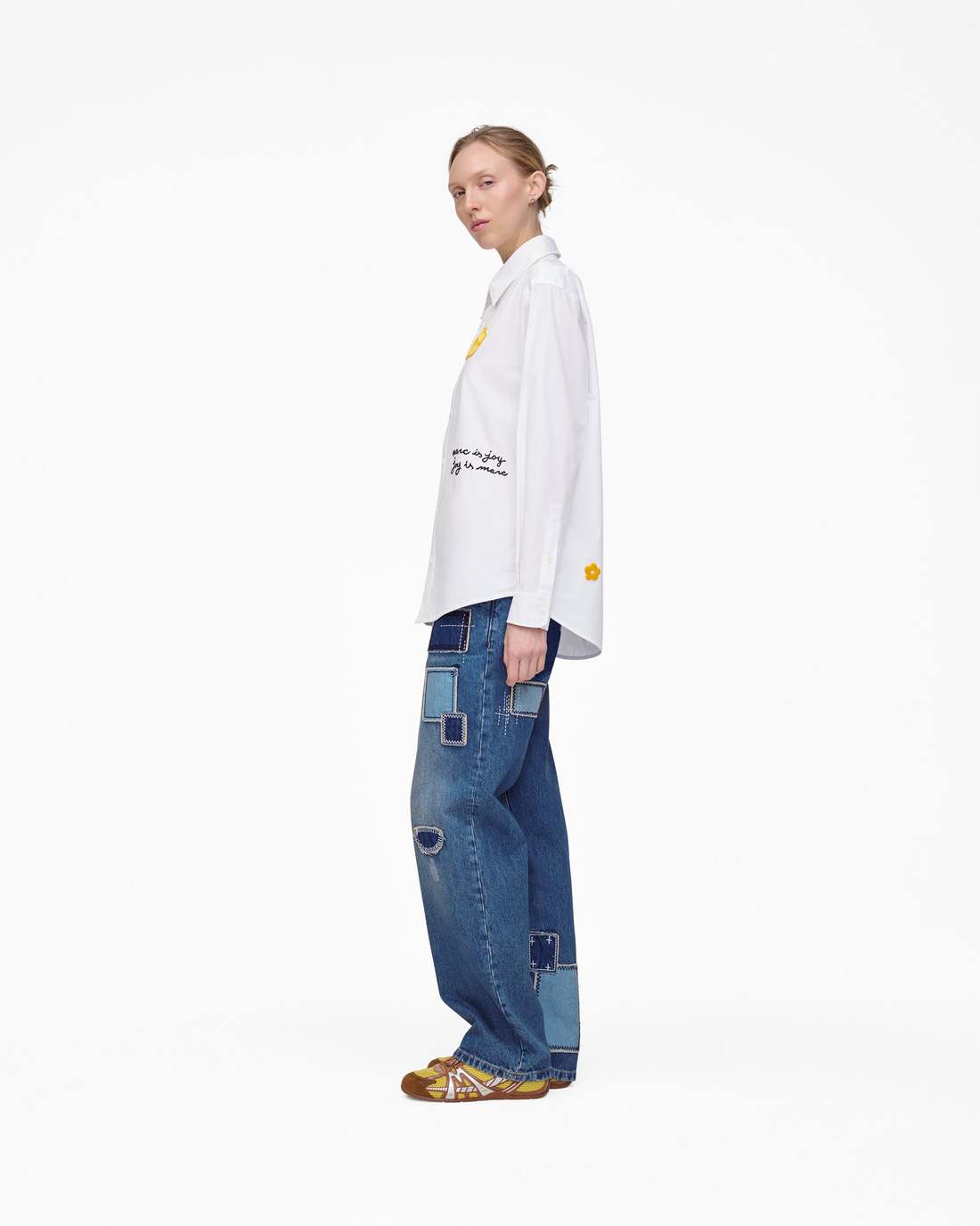 Marc Jacobs Marc Is Joy Shirt White READY TO WEAR