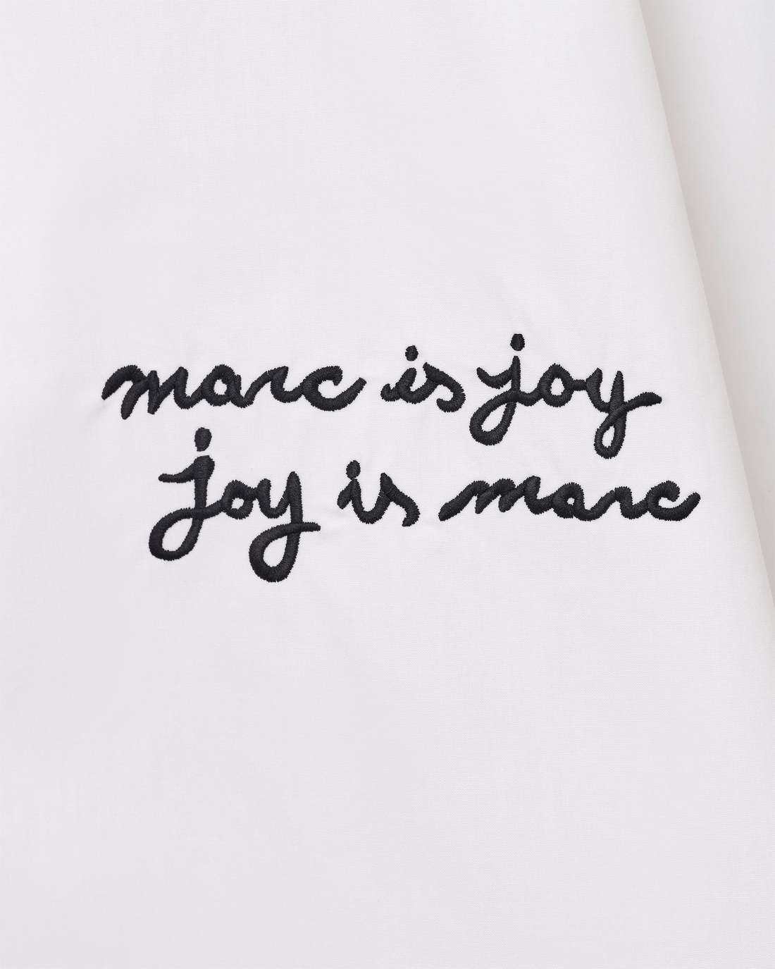 Marc Jacobs Marc Is Joy Shirt White READY TO WEAR