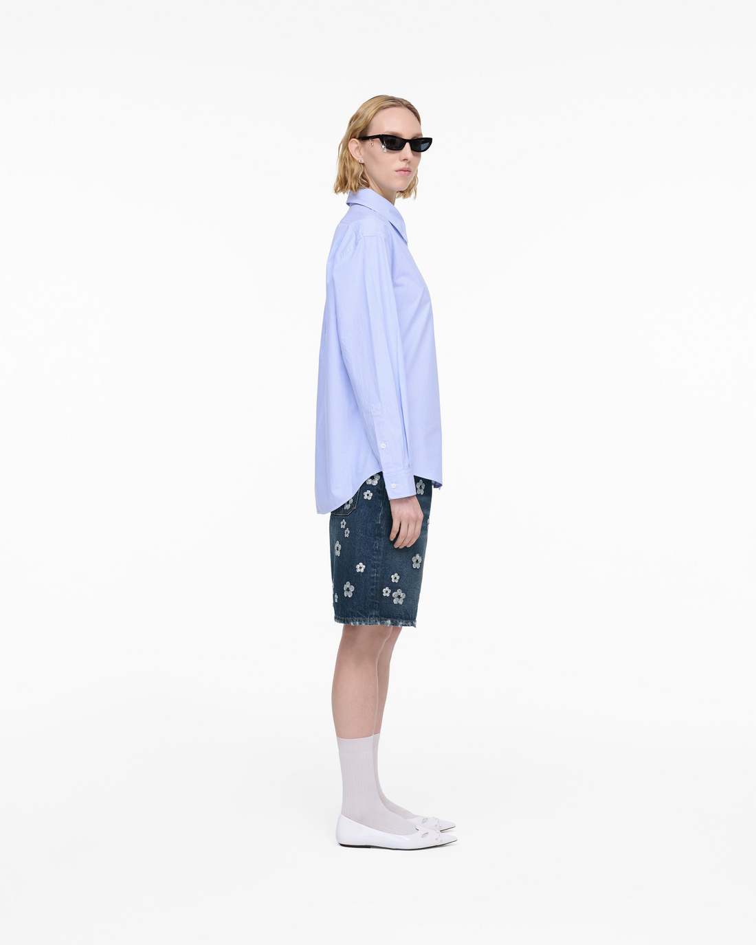 Marc Jacobs THE STRIPED SHIRT Sky Blue READY TO WEAR