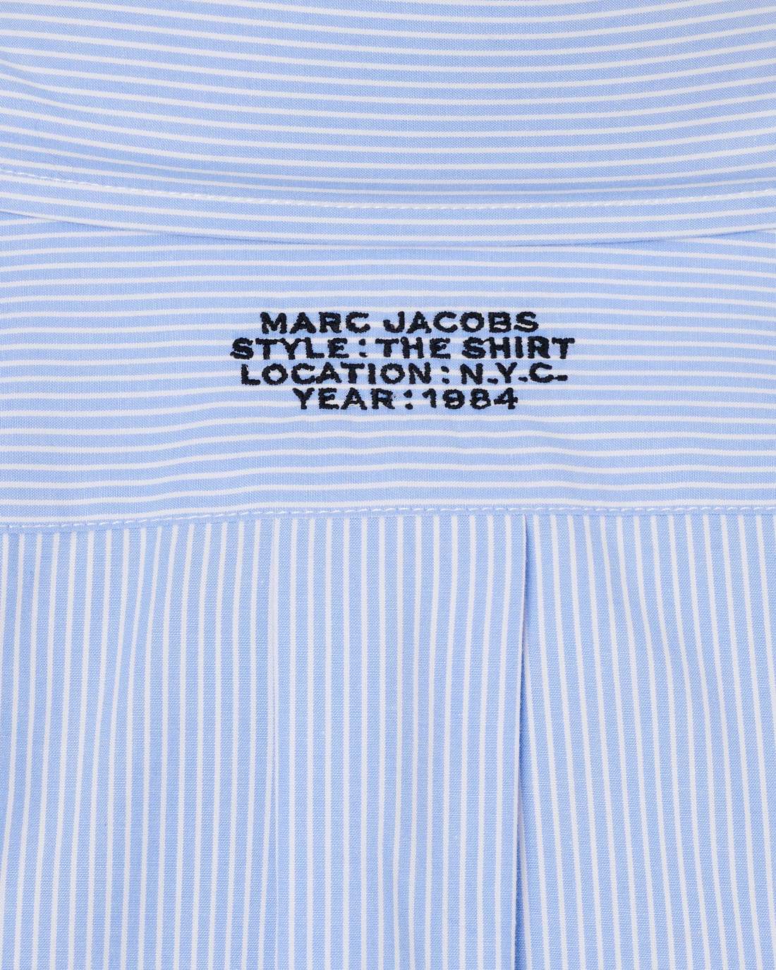 Marc Jacobs THE STRIPED SHIRT Sky Blue READY TO WEAR