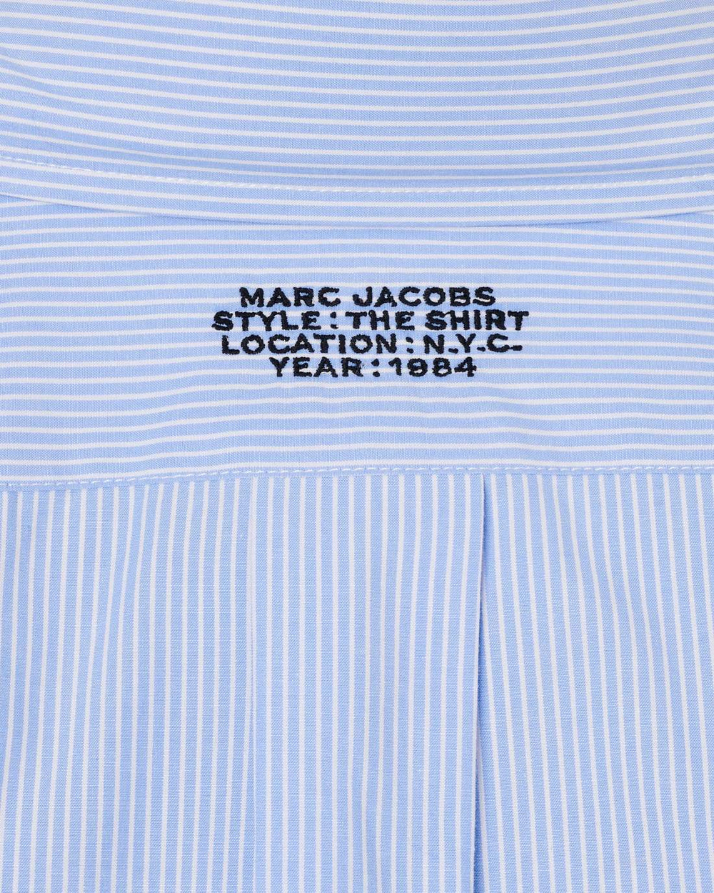 Marc Jacobs THE STRIPED SHIRT Sky Blue READY TO WEAR
