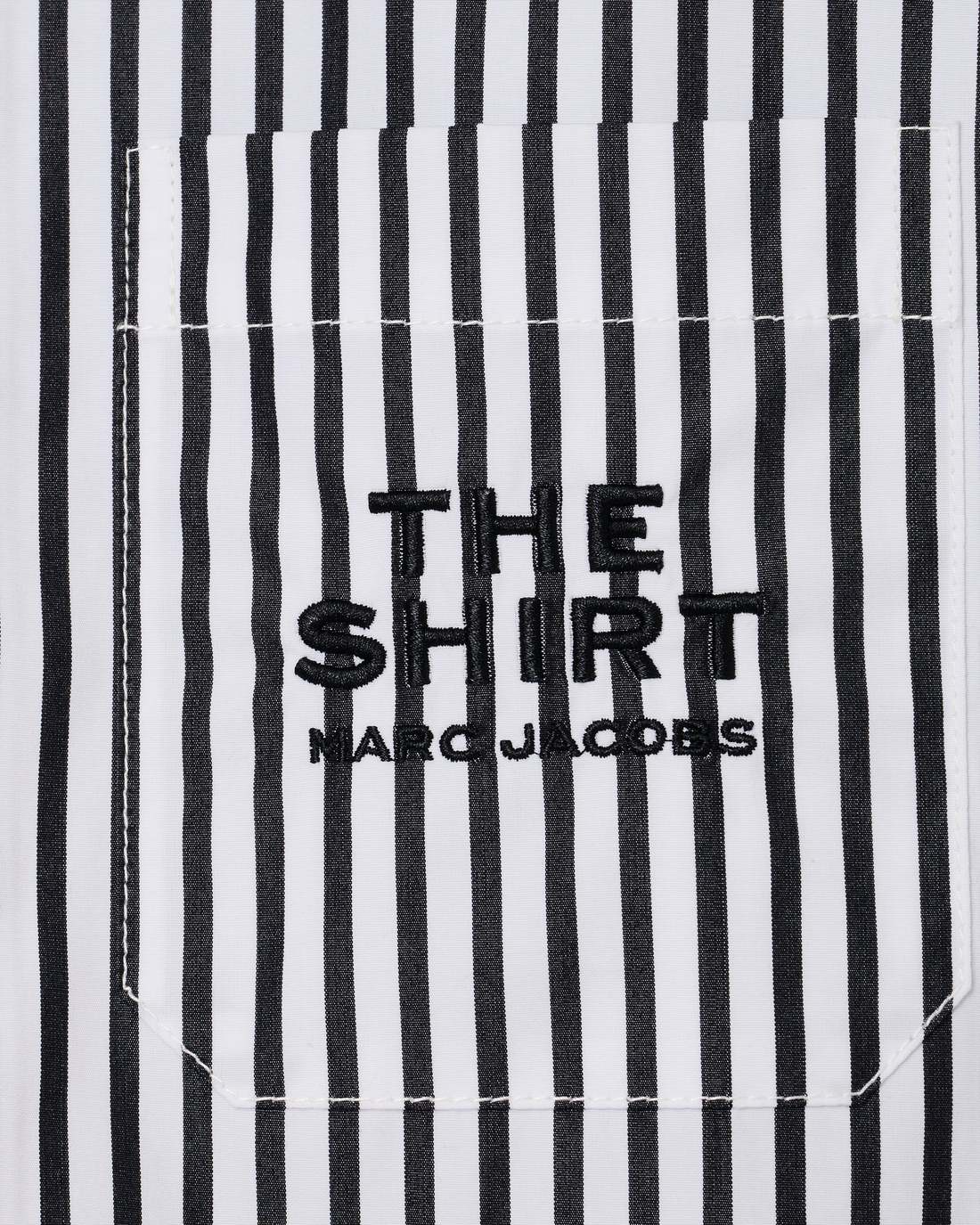 Marc Jacobs The Striped Shirt Black/White READY TO WEAR