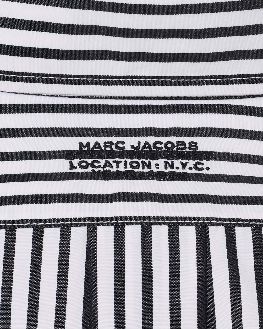 Marc Jacobs The Striped Shirt Black/White READY TO WEAR
