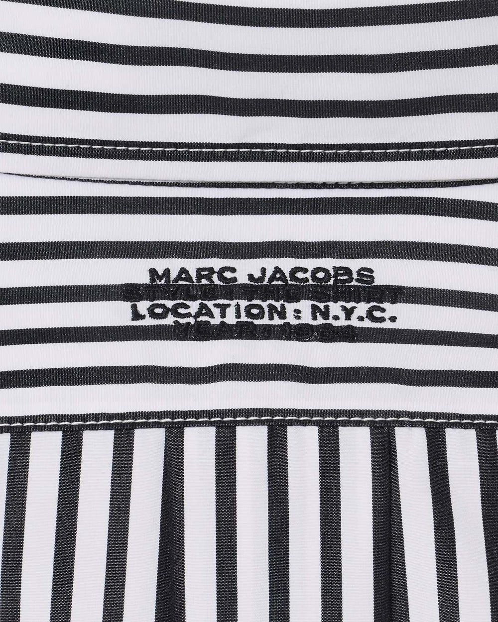 Marc Jacobs The Striped Shirt Black/White READY TO WEAR