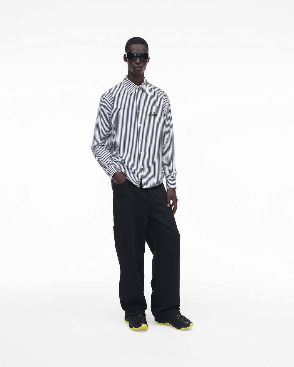 Marc Jacobs The Striped Shirt Black/White READY TO WEAR