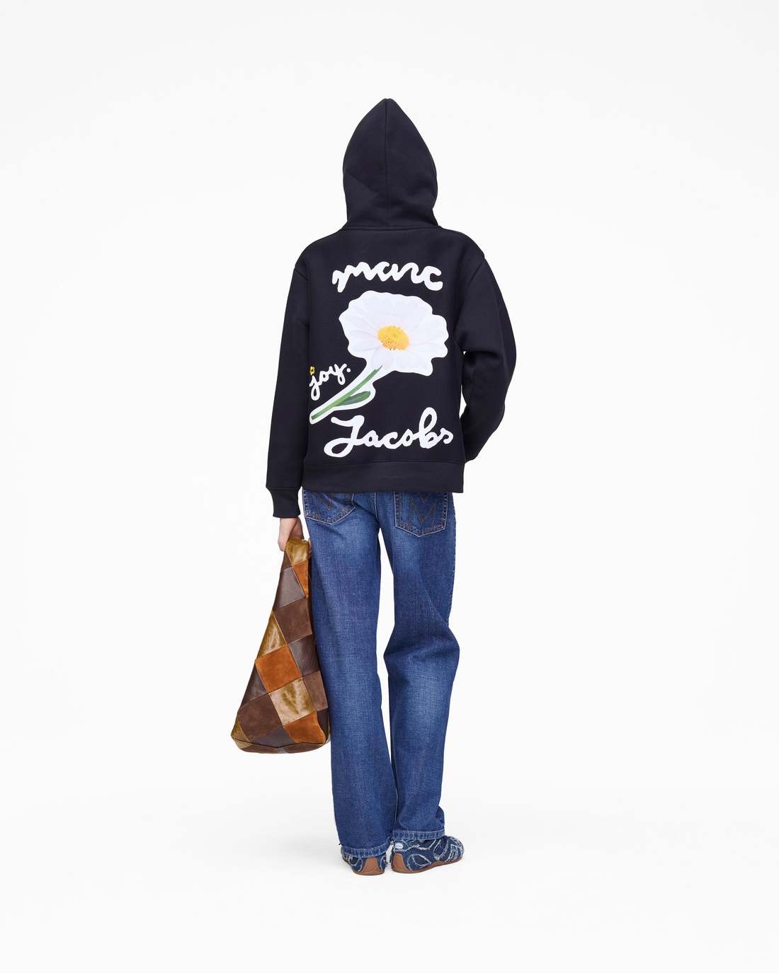 Marc Jacobs Marc Is Joy Daisy Hoodie Black READY TO WEAR