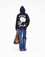 Marc Jacobs Marc Is Joy Daisy Hoodie Black READY TO WEAR