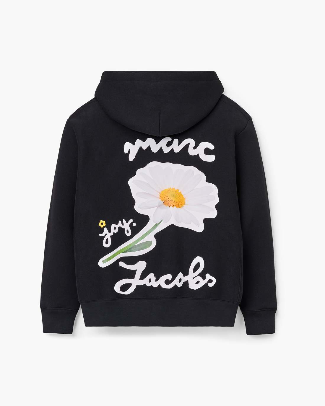 Marc Jacobs Marc Is Joy Daisy Hoodie Black READY TO WEAR