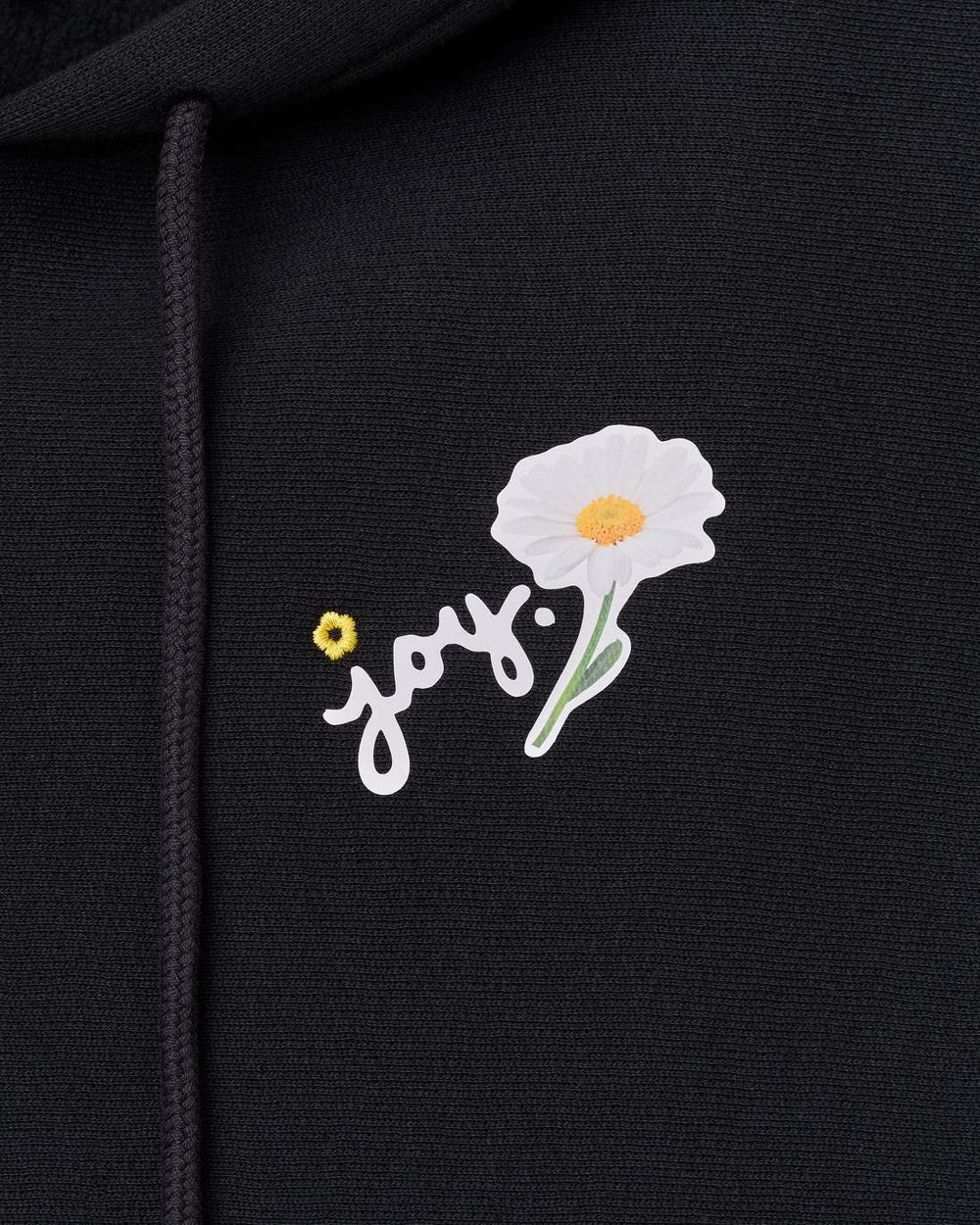 Marc Jacobs Marc Is Joy Daisy Hoodie Black READY TO WEAR