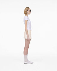 Marc Jacobs Charm Logo Shrunken Tee White READY TO WEAR|NEW ARRIVALS
