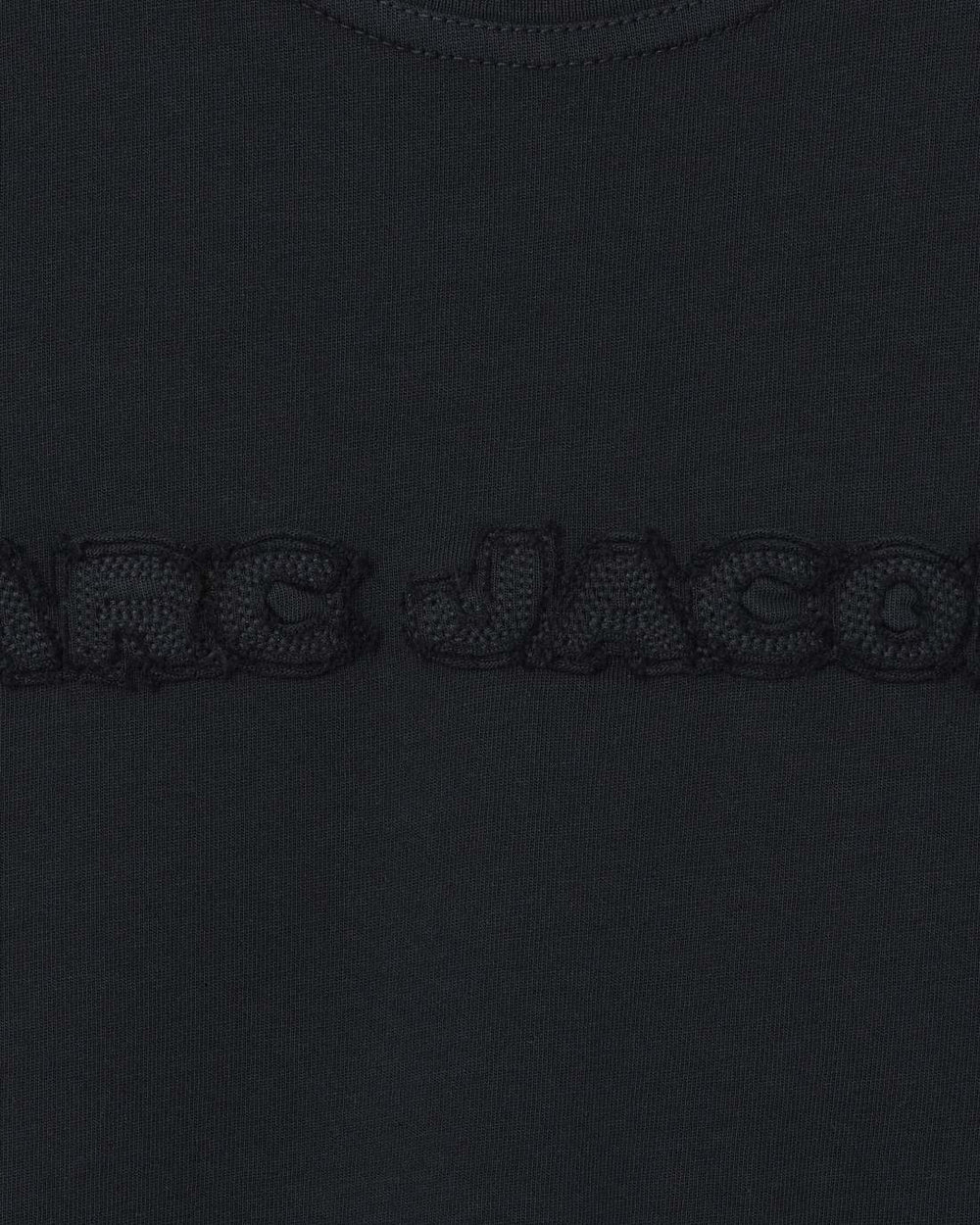 Marc Jacobs The Logo Baby Tee Black READY TO WEAR