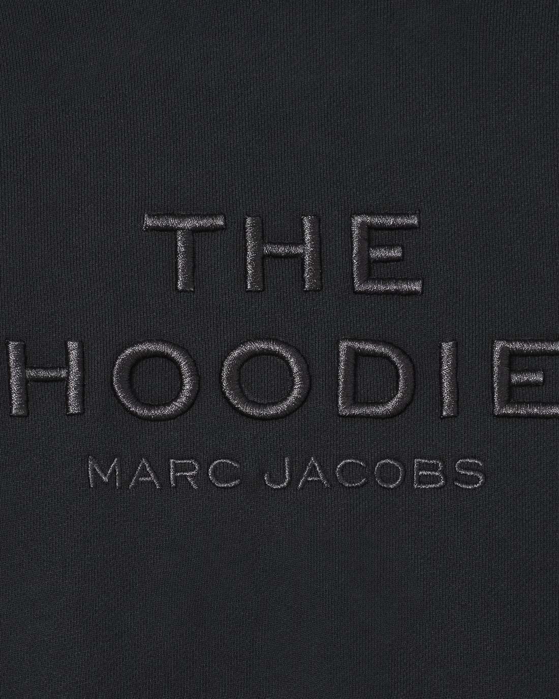 Marc Jacobs The Hoodie Black READY TO WEAR