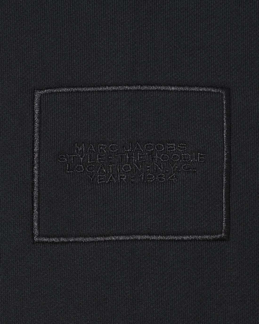 Marc Jacobs The Hoodie Black READY TO WEAR