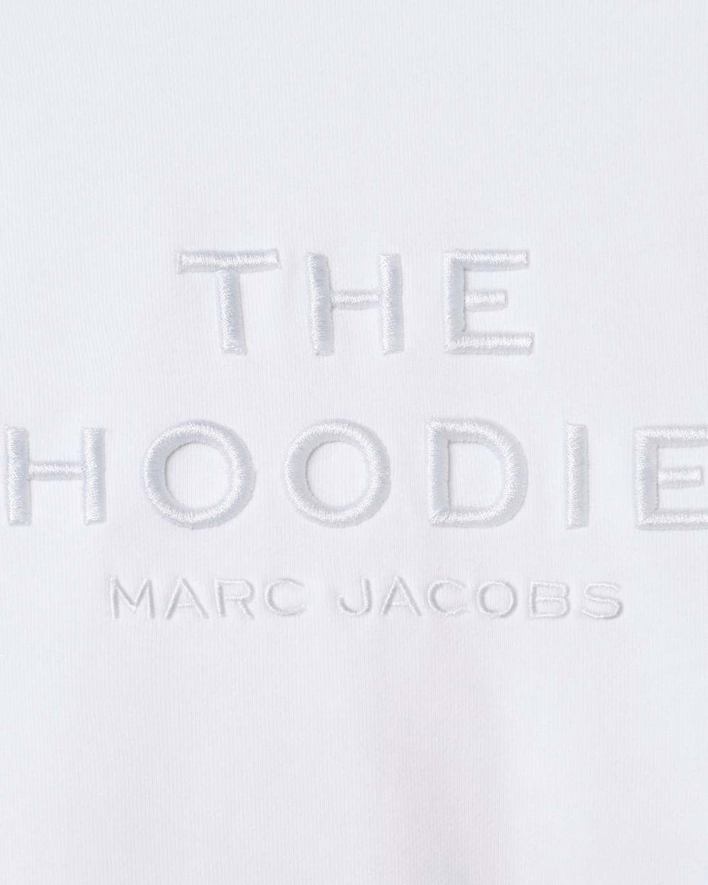 Marc Jacobs The Hoodie White READY TO WEAR