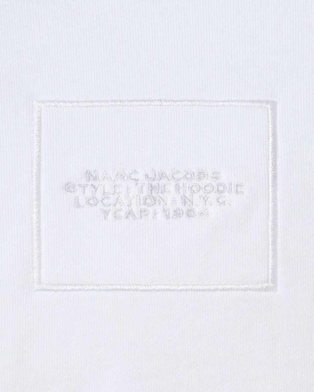 Marc Jacobs The Hoodie White READY TO WEAR