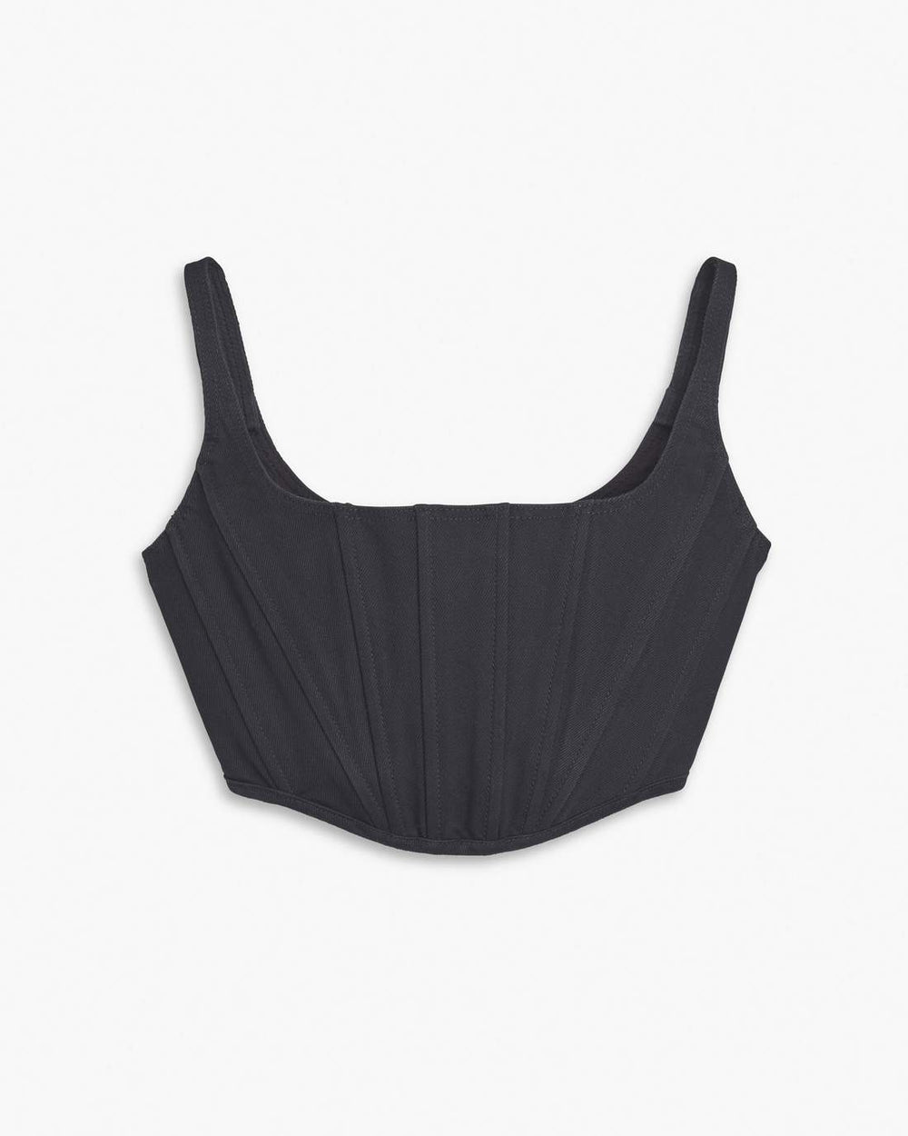 Marc Jacobs The Denim Bustier Black READY TO WEAR