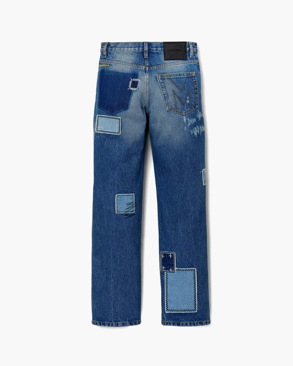 Marc Jacobs Patchwork Straight Jean Bright Indigo READY TO WEAR