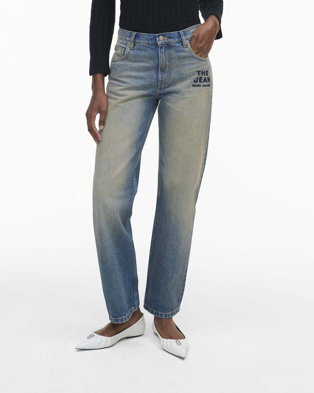 Marc Jacobs The Washed Jean Medium Wash Indigo READY TO WEAR