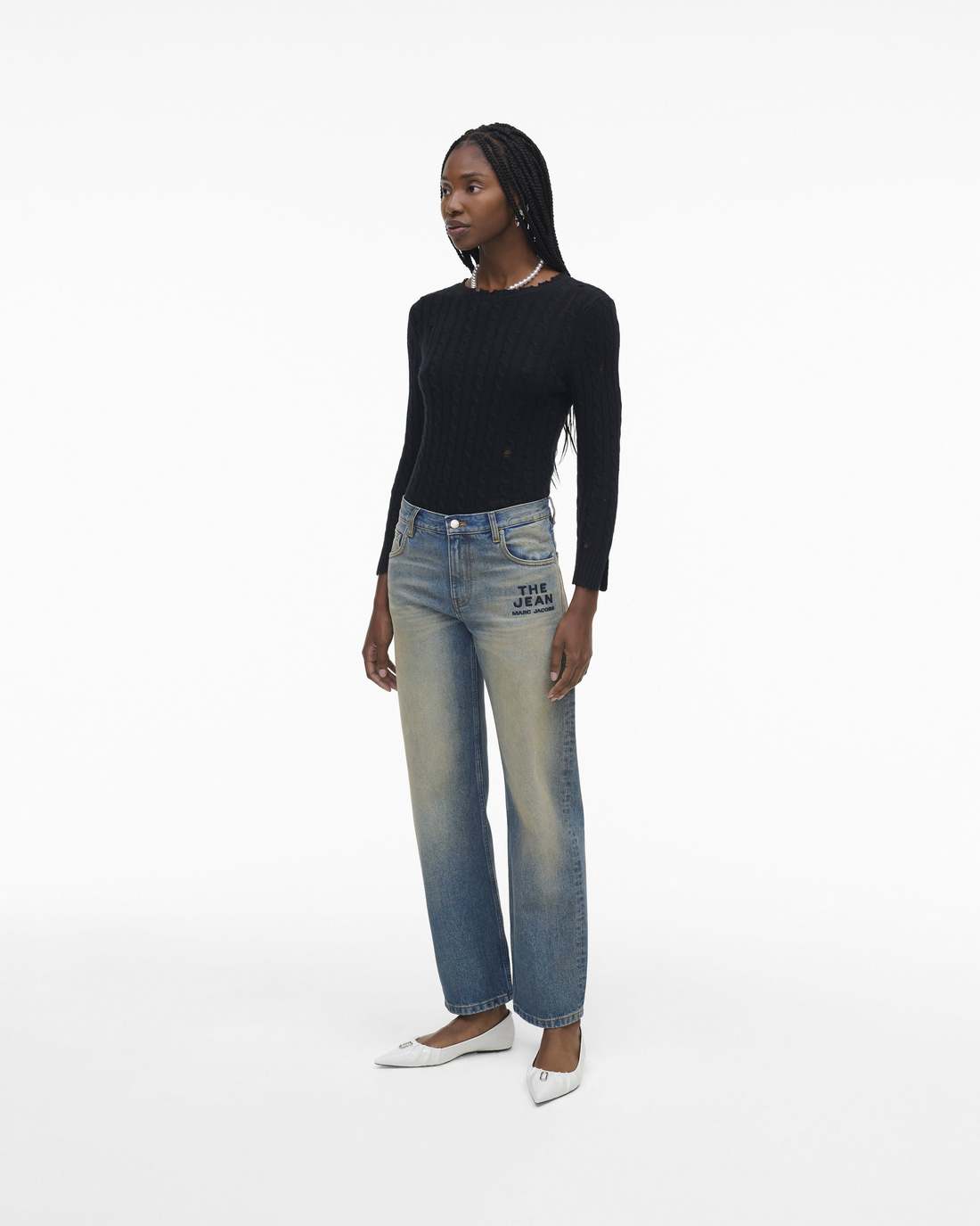 Marc Jacobs The Washed Jean Medium Wash Indigo READY TO WEAR