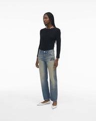 Marc Jacobs The Washed Jean Medium Wash Indigo READY TO WEAR